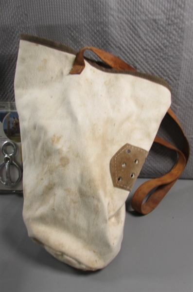 CANVAS FEED SACK, GRAZING MUZZLE, TIE RINGS & MORE