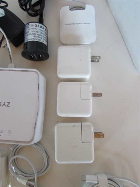 WIDE VARIETY OF APPLE ACCESSORIES, LINKSYS WIFI AND MORE