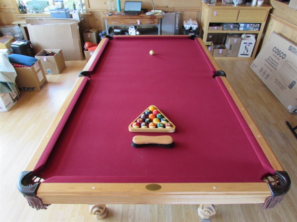 ST. ANDREWS SERIES OLHAUSEN BILLIARDS TABLE *RESERVE*