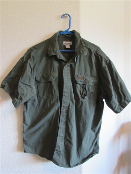 CARHARTT OVERALLS JACKET AND SHIRTS