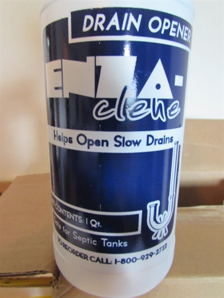 SEPTIC HELPER 2000 AND ENZA-CLENE DRAIN OPENER