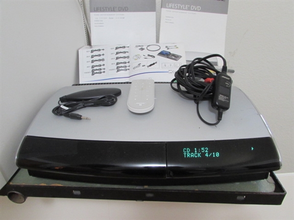 BOSE LIFESTYLE 30 SERIES II SURROUND SOUND WITH DVD/CD PLAYER/RECEIVER.