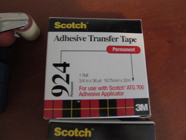 SCOTCH TAPE RUNNER WITH REFILLS