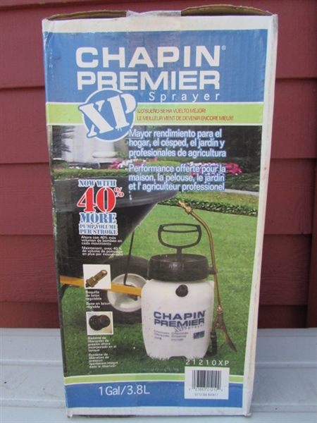 CART, FENCING AND SPRAYER