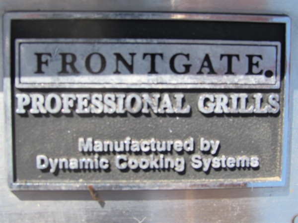 FRONTGATE DCS PROFESSIONAL GAS GRILL