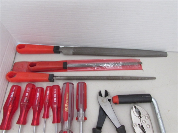 FILES, GRIOT'S GARAGE SCREWDRIVER'S AND MORE TOOLS