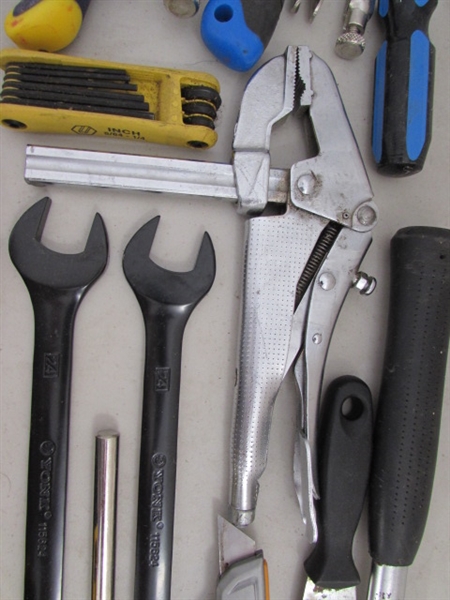 ALLEN WRENCHES, VISE GRIPS, HAMMERS AND MORE