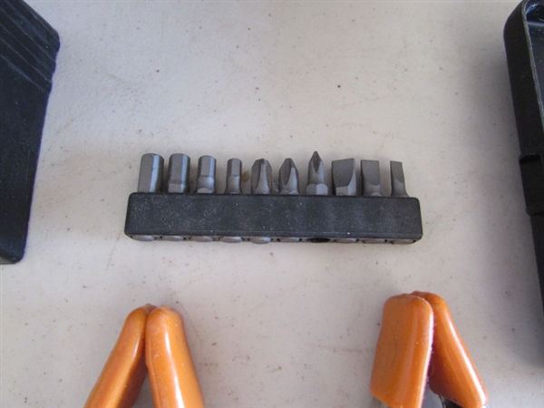 CLAMPS AND DRILL BITS