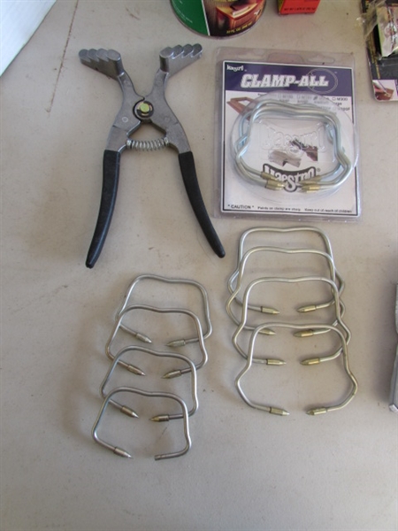 CLAMP ALL CLAMPS, CONTACT CEMENT AND ADHESIVES