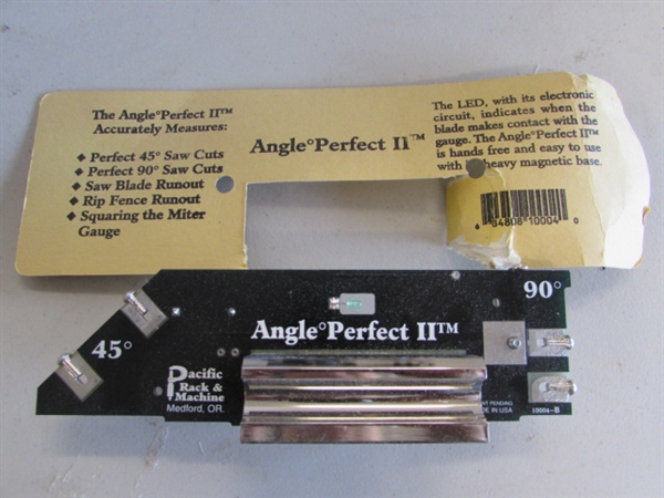 PICTURE FRAMING CORNER MITER VISES AND ANGLE PERFECT II