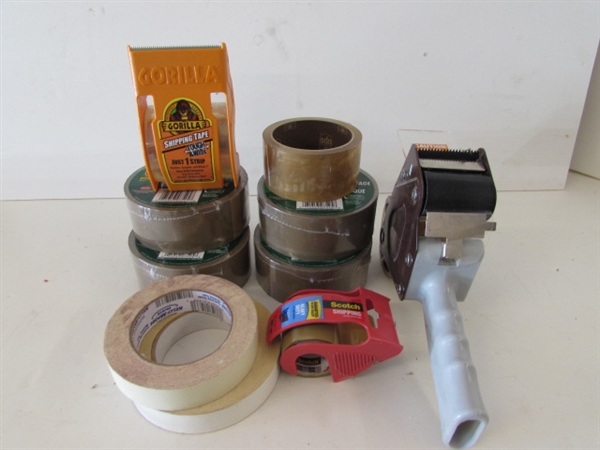 PACKAGING TAPE, GAP FILLER, ADHESIVES AND MORE
