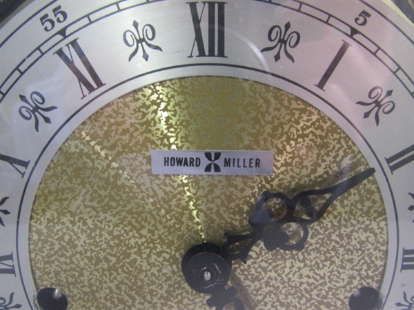 VINTAGE HOWARD MILLER MANTLE CLOCK