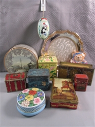 VINTAGE & NEWER TIN COLLECTION