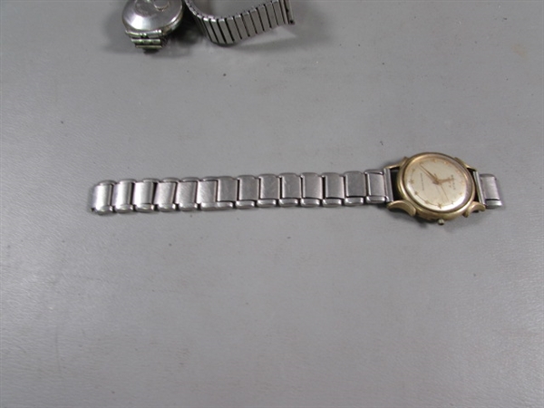 MENS WATCH COLLECTION FOR PARTS OR REPAIR