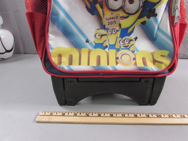 MINIONS ROLLING BACKPACK