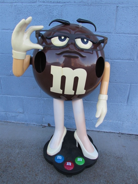 BROWN M&M STORE CANDY DISPLAY