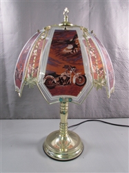 HARLEY DAVIDSON TOUCH LAMP (WORKS)
