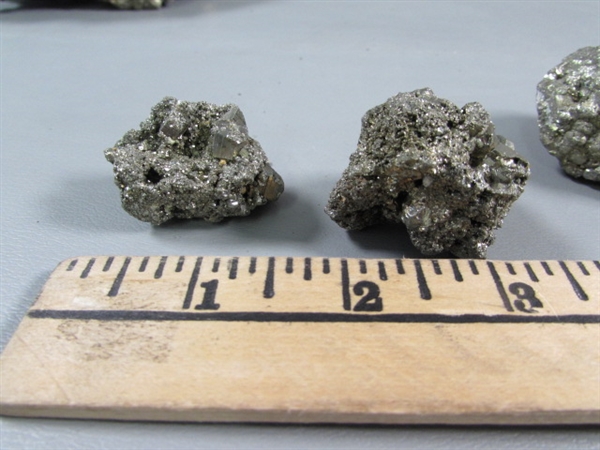 LARGE & SMALL PYRITE SPECIMENS