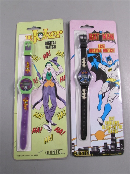 COLLECTOR'S LOT OF CHARACTER WATCHES