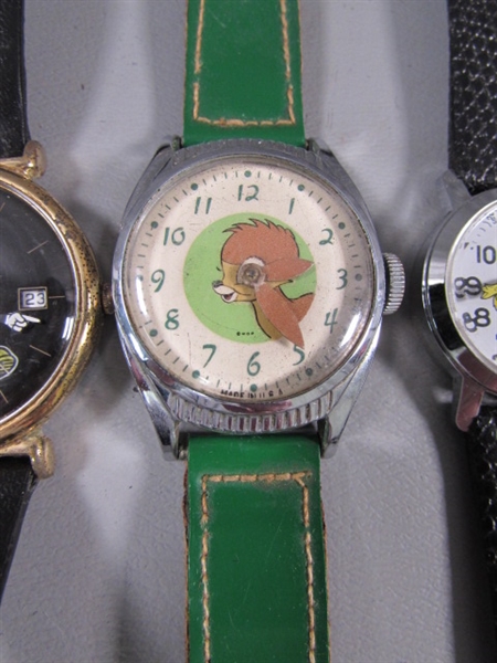 MORE VINTAGE CHARACTER WATCHES
