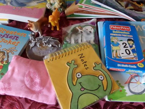 KIDS STUFF, BARBIES,  FLASH CARDS, TOYS, BOOKS, NOTE PADS, STUFFED TOYS