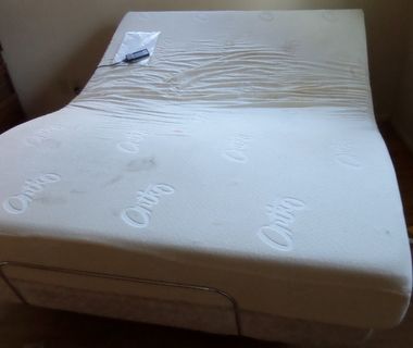 ELECTRIC ADJUSTABLE WITH ORTHO MATTRESS   QUEEN SIZE