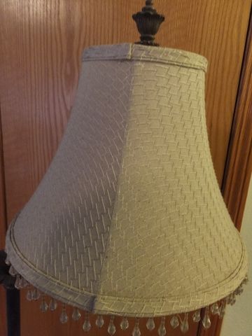 REPRODUCTION ANTIQUE BRONZE FINISH, SWIVEL ARM FLOOR LAMP