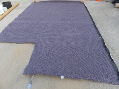 MAUVE CARPET PIECE