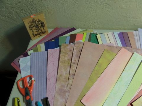 SCRAP BOOKING SUPPLIES, PAPER, SCISSORS, STAMPS AND STORAGE