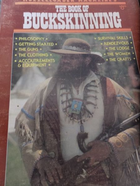 MOUNTAIN MAN, BUCKSKINNING, PACKIN' IN, MUZZLELOADER & LEATHER-WORK PATTERN BOOKS