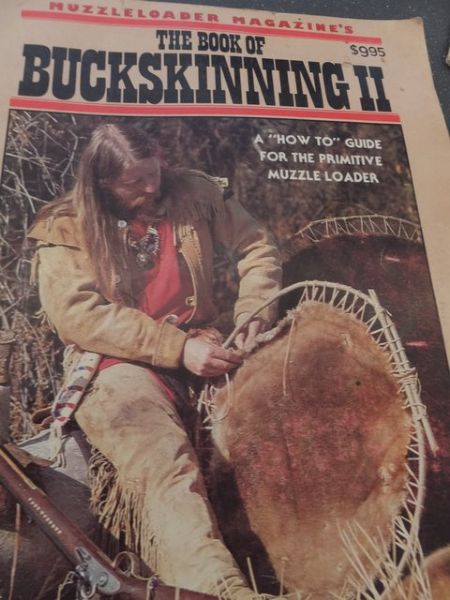 MOUNTAIN MAN, BUCKSKINNING, PACKIN' IN, MUZZLELOADER & LEATHER-WORK PATTERN BOOKS