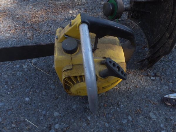 TREE TRIMMING TOOLS, POWER POLE SAW, CHAIN SAW, McCULLOCH CHAIN SAW, LOPPER AND MORE