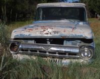 OLD FORD TRUCK - NO BED -NON-OP   (ALTURAS PICK UP ONLY)