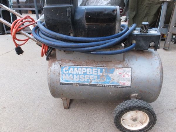 AIR COMPRESSOR - CAMPBELL  HAUSFELD  USA MADE