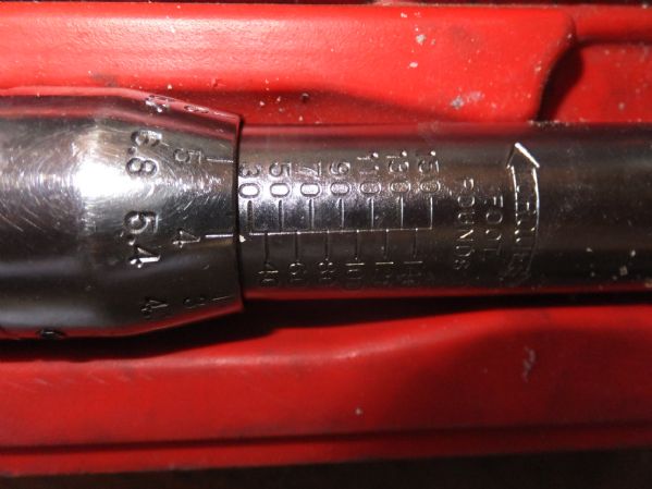 TORQUE WRENCH IN STORAGE BOX - ONE COOL TOOL!!