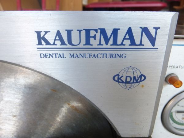 KAUFMAN EXHAUST VAPOR SYSTEM DENTAL AUTOCLAVE STERILIZER