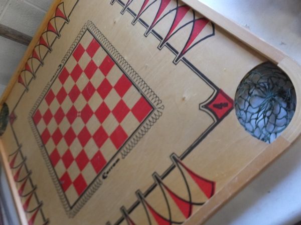 VINTAGE CARROM 106 GAME BOARD