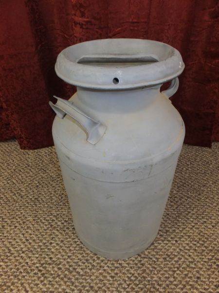 LARGE MILK CAN