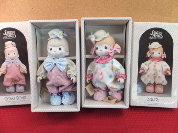 PRECIOUS MOMENTS CANDY & BONG BONG LIMITED EDITION DOLLS