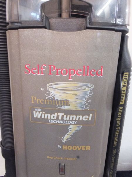 SEARS KENMORE AND HOOVER WIND-TUNNEL VACUUMS