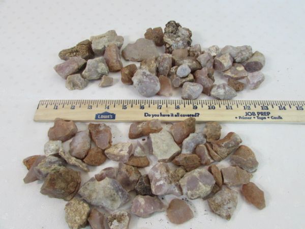 AGATES FOR CUTTING OR TUMBLING