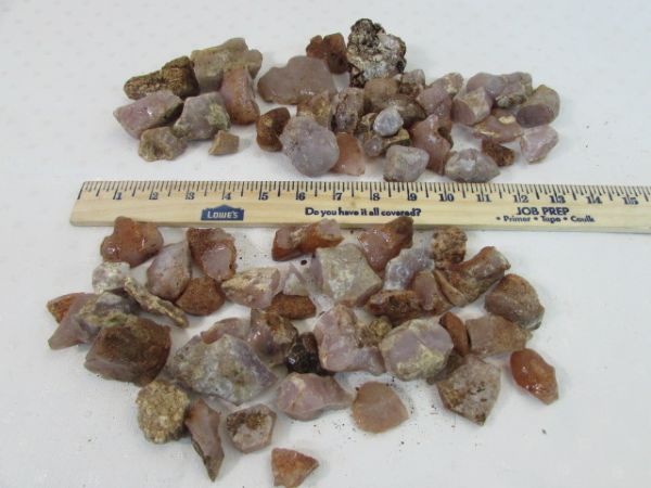 AGATES FOR CUTTING OR TUMBLING