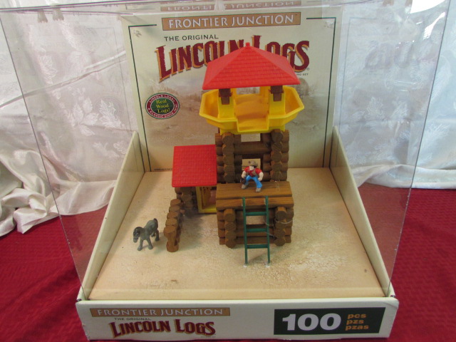 Lincoln logs in sales store