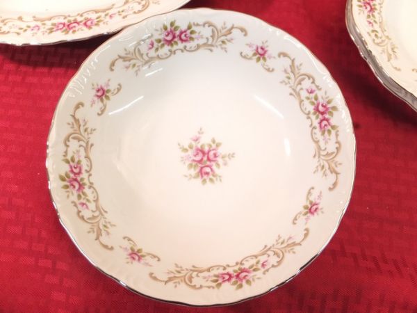 VINTAGE FINE CHINA SERVING DISHES