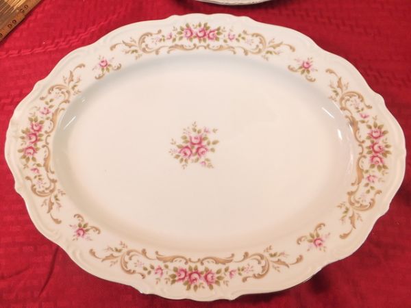 VINTAGE FINE CHINA SERVING DISHES