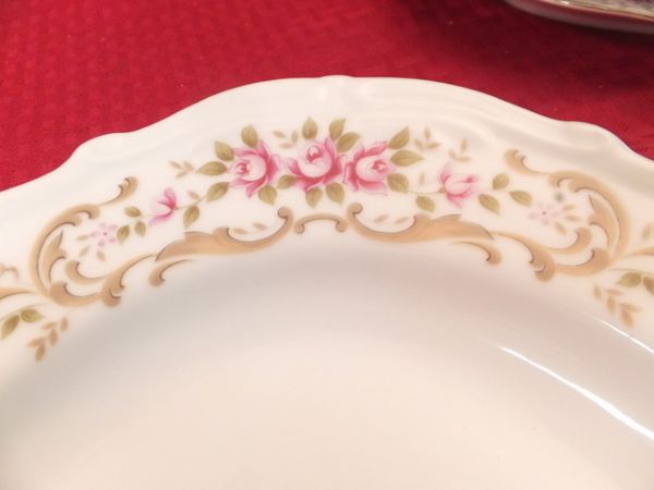 VINTAGE FINE CHINA SERVING DISHES