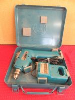 MAKITA CORDLESS DRIVER DRILL WITH CASE AND CHARGER