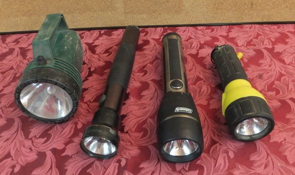 FLASHLIGHTS! LED AND COLEMAN - KEEP 'EM HANDY!