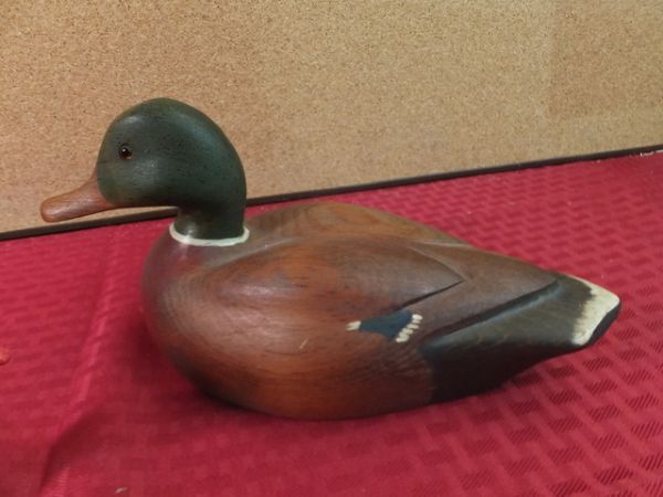 WOOD DUCK & RESIN RED BREASTED MERGANSER