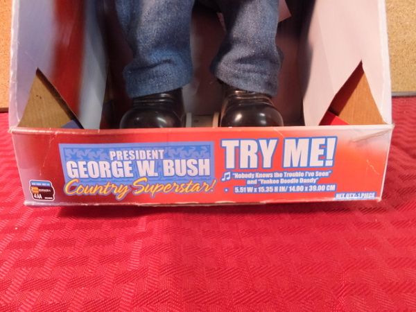 GEORGE W. BUSH SINGING & DANCING DOLL